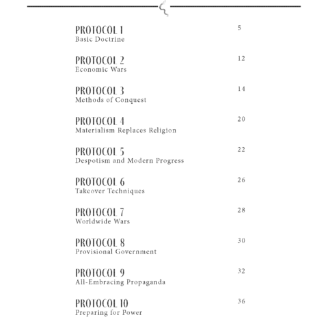 The Protocols of The Learned Elders of Zion - Image 7