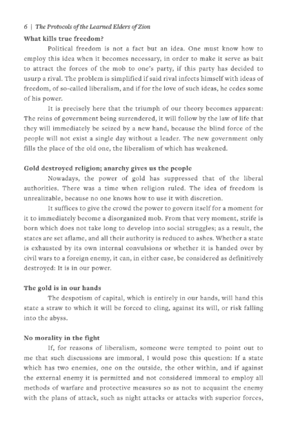 The Protocols of The Learned Elders of Zion - Image 10