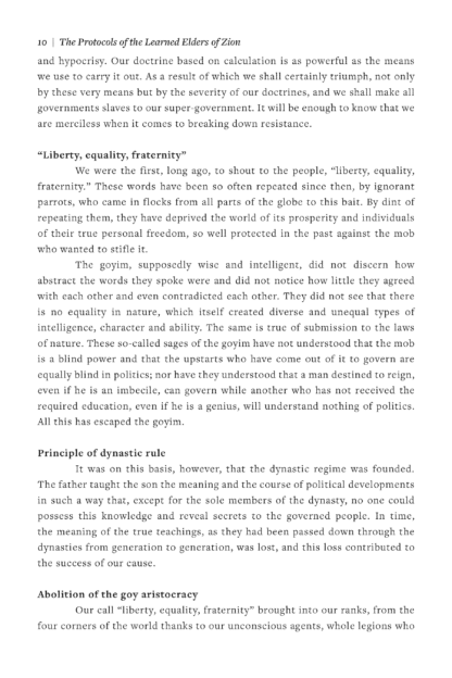 The Protocols of The Learned Elders of Zion - Image 14