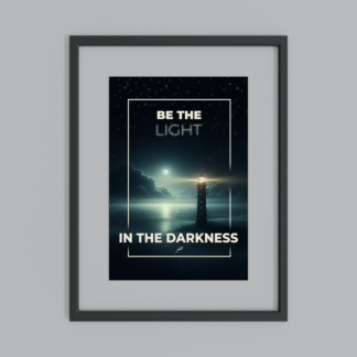 Be The Light (13x19inch Vertical)